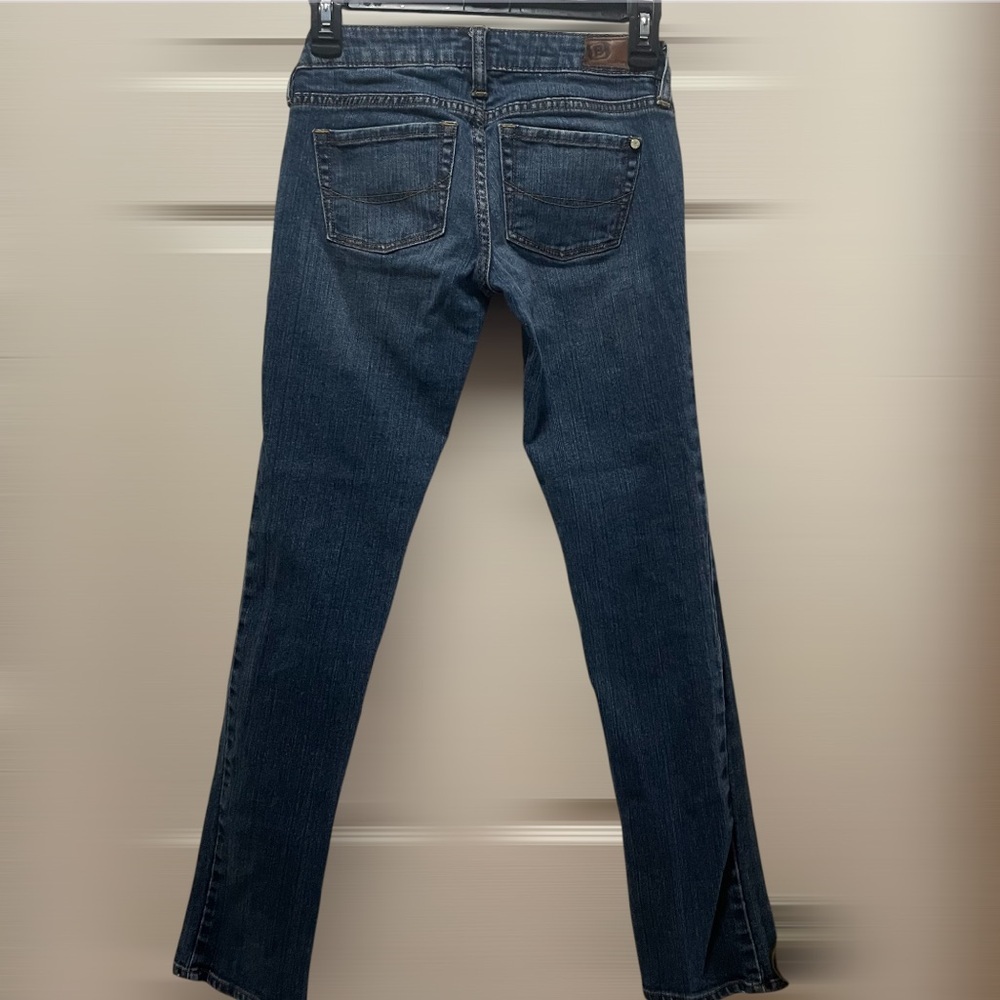 Bullhead Vintage Low Rise Women's Blue Jeans - Picture 2 of 14